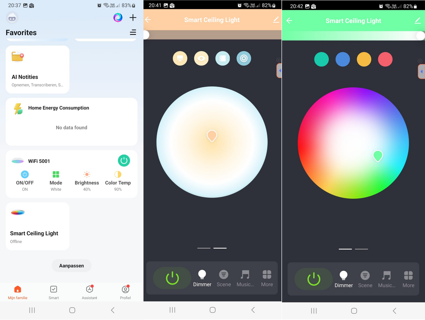 Aluvone Smart Plafond lamp